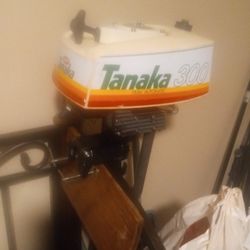 Like New Hardly Used Tanaka 3 Horse Boat Motor Excellent Condition Just In Time For Sockeye Fishing Baker Lk,  225 Bucks Cash