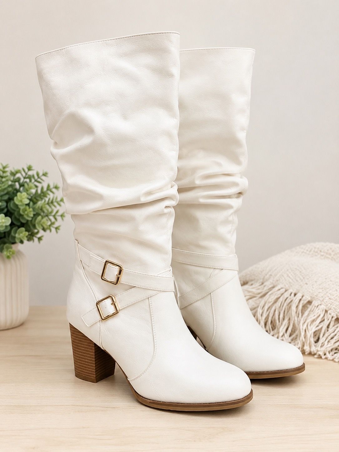 White boots