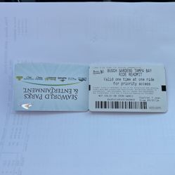 Bush Gardens  Priority Access Rides Passes 