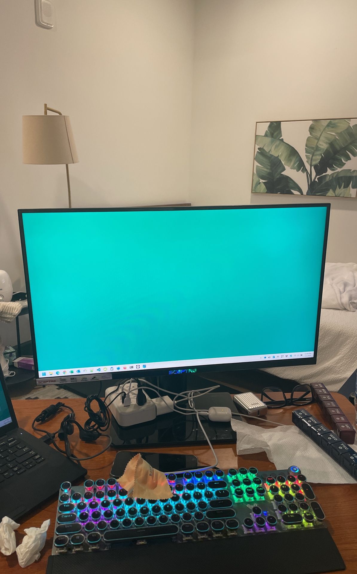 Sceptre 27-inch Monitor with Standing Desk Stand Mount