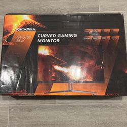 Rocksoul 27” Curved Gaming Monitor