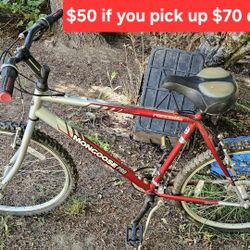 21" Mongoose Mountain Bike $50 Picked Up, $70 Delivered