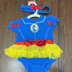 Newborn Halloween Snow White Costume