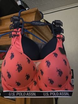 2x Womens Sports Bras With Wire New 