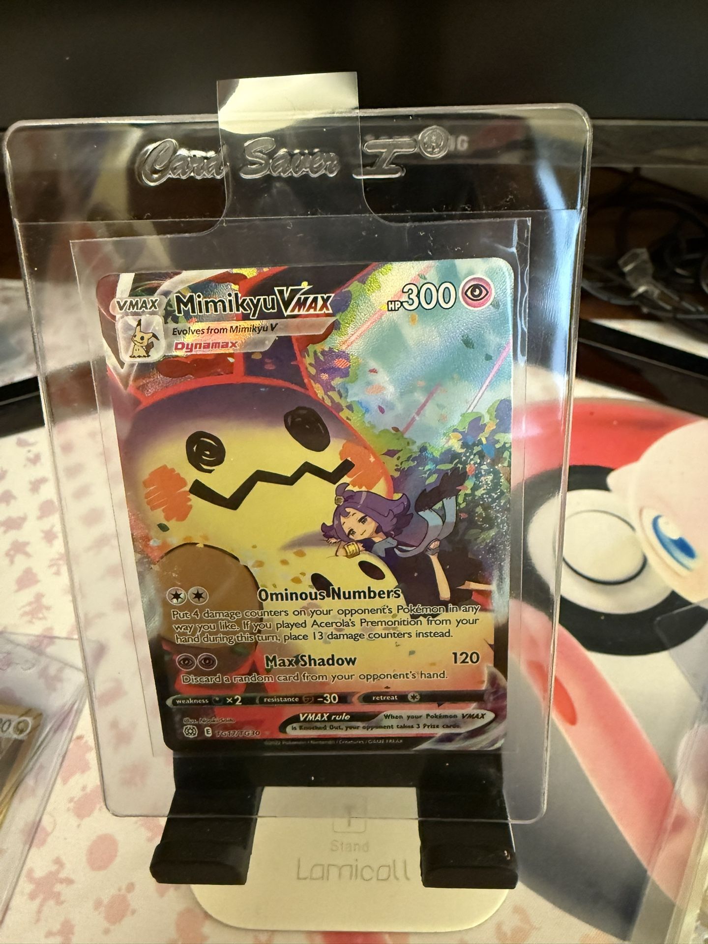 Pokémon Card Mimikyu VMax