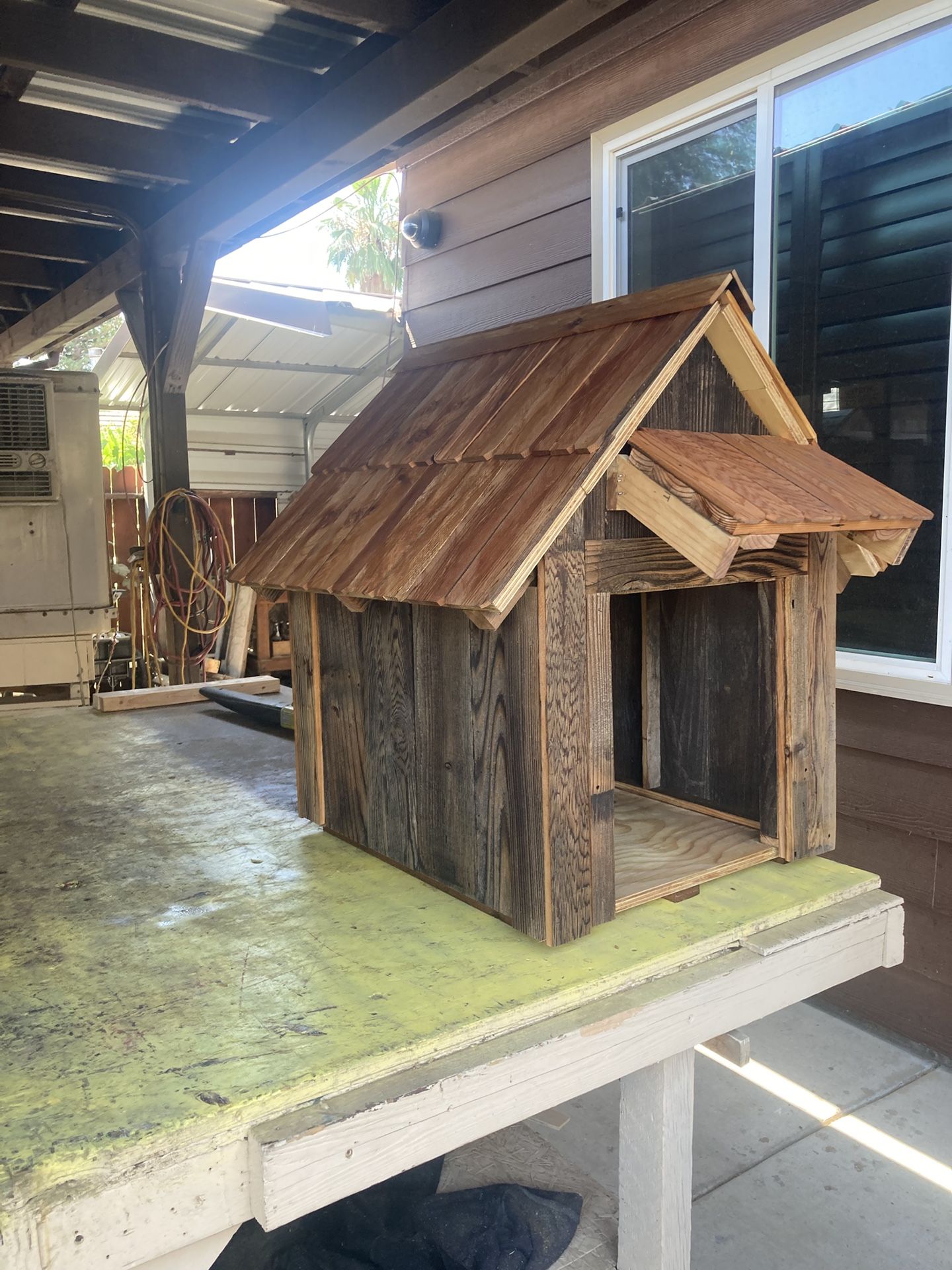 Doghouse And Wishing Well