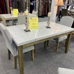 5pc Dinning Table Set $999