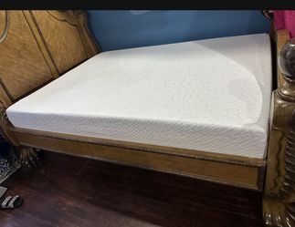 Queen Bed and Mattress