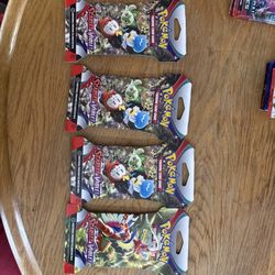 POKÉMON.SCARLET AND VIOLET TRADING CARD PACKS 