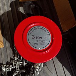 Manual Chain Block Hoist 3 Ton
