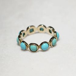 Sleeping beauty Turquoise Ring 