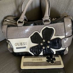 Guess purse and wallet