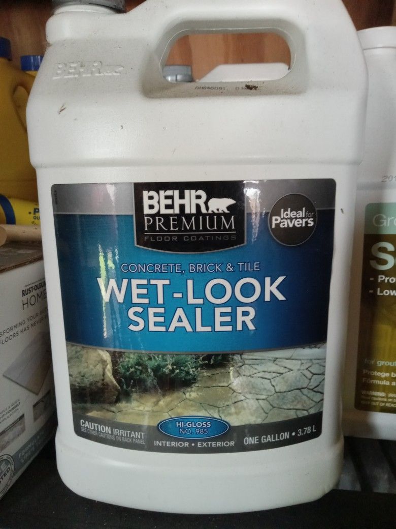 Behr Concrete Sealer