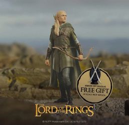 WETA LOTR Legolas Hunter of the Plains 1:6 Scale Statue w/ 1:4 Knives AP New