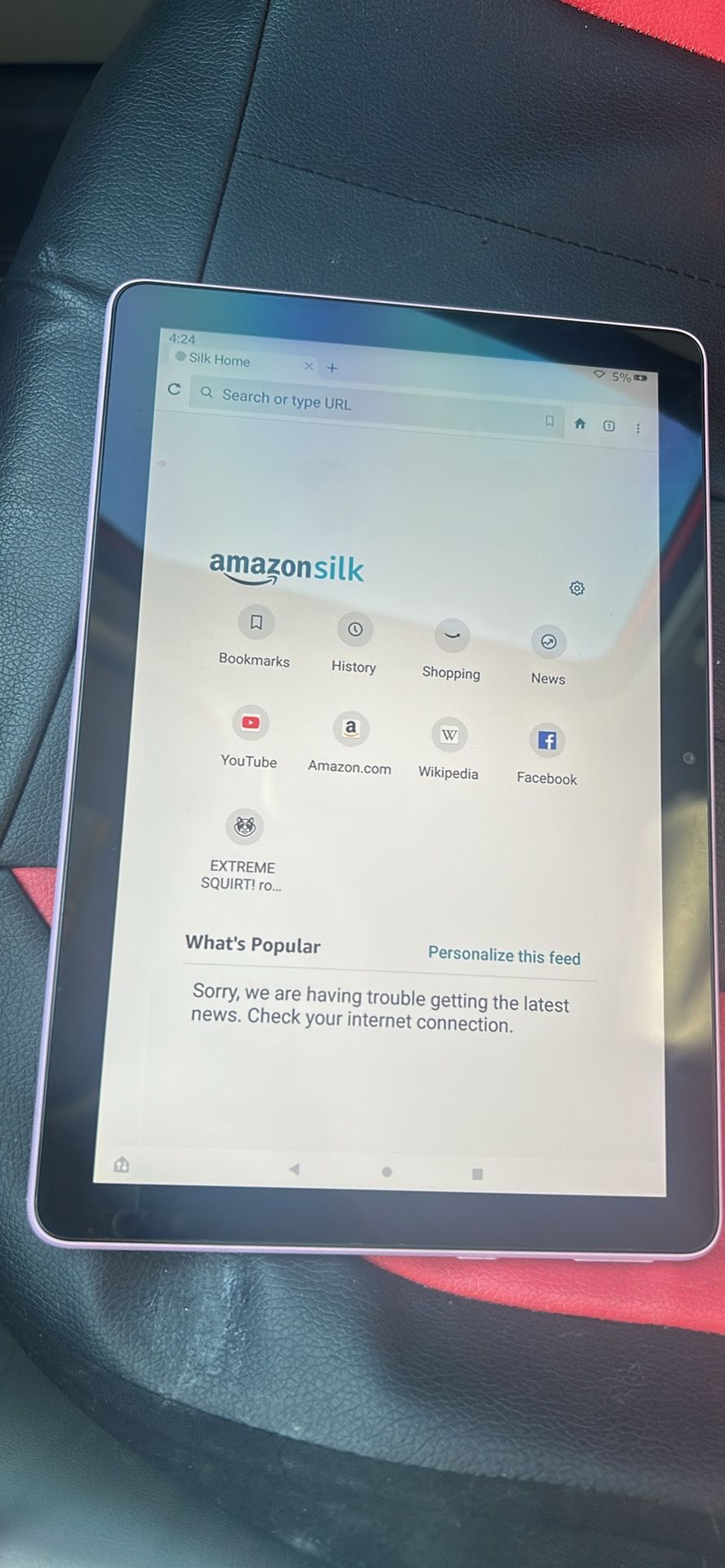 amazon fire 10 hd tablet (pink)