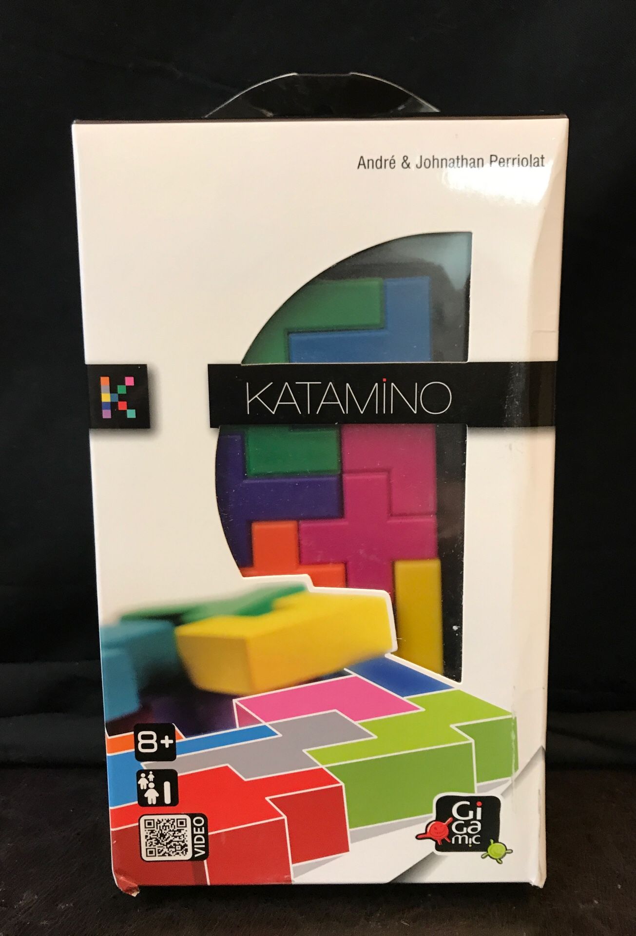 Gigamic-KATAMINO. Pocket- Puzzle Game For one player. Travel size.