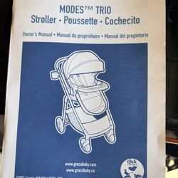 Graco Trio Modes Car seat Stroller 