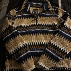  Cody James Vintage Aztec Print Fleece