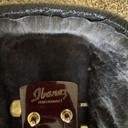 Ibanez Performance Series Acoustic Guitar + TKL World Class Case - both in excellent condition.