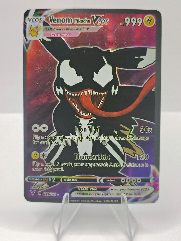 Mint Pokemon Pikachu Cosplay Holo Trading Cards