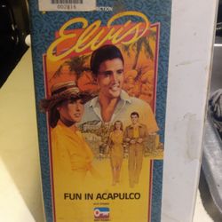 Vintage Elvis Presley Fun And Acapulco VHS Tape