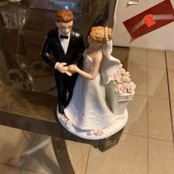 Porcelain Wedding Cake Topper