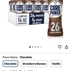 Core Power High Protein Milkshake 