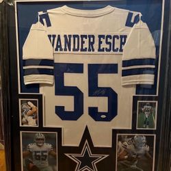 Lander Vander Esch (LVE) Framed Jersey