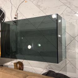 Glass Waterfall Table