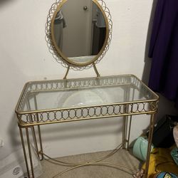 Gold Wired Vanity Urban Outfitters