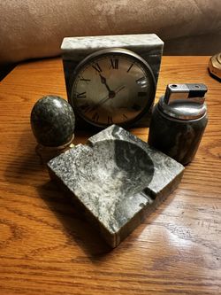 Solid Green Marble Set