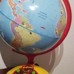 Kids World Map And Interactive Globe