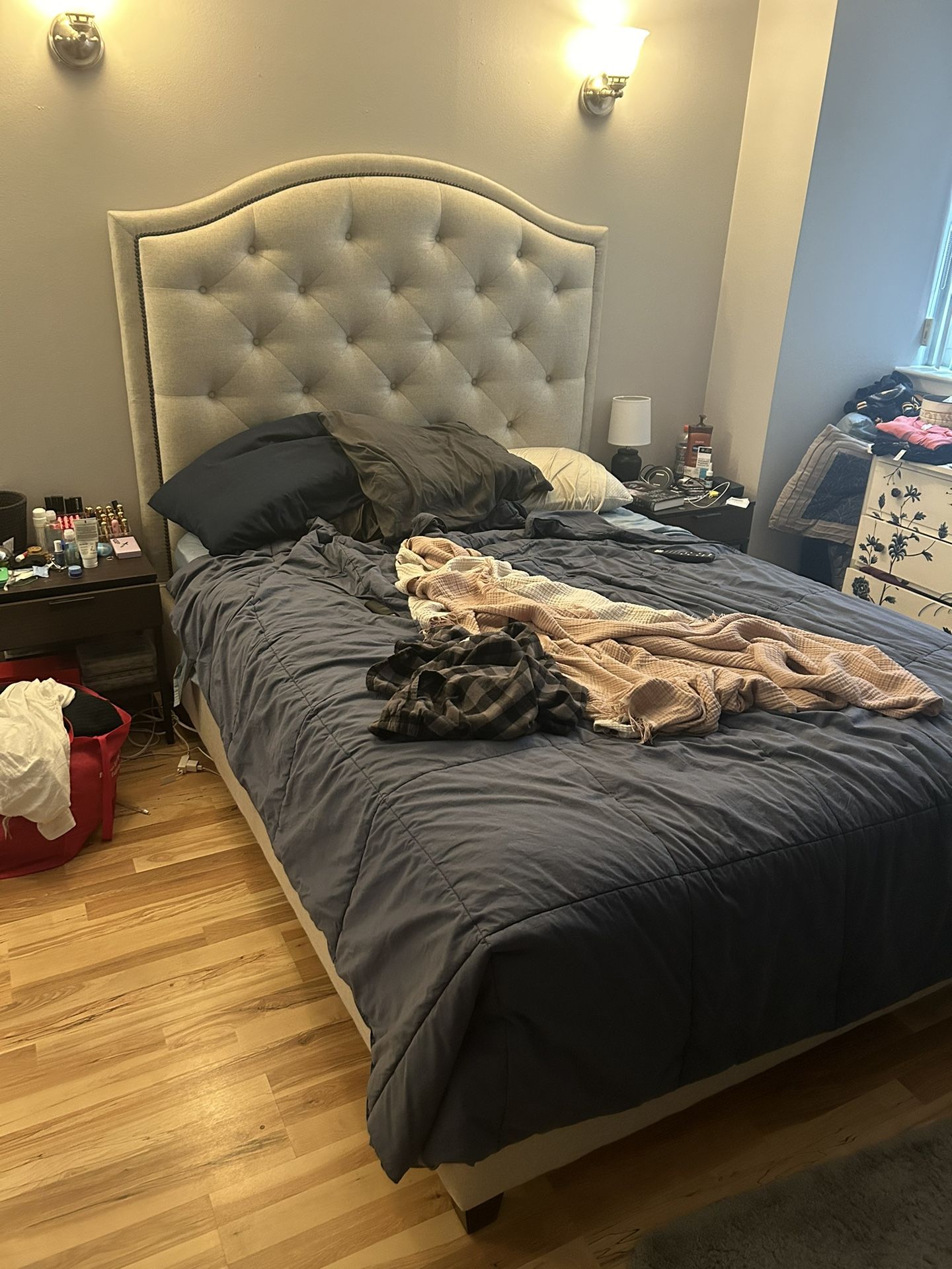 Bed Frame Only With Headboard