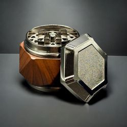 4 Layer Rhombus 3" Grinder Herb & Grinder Alloy Metal