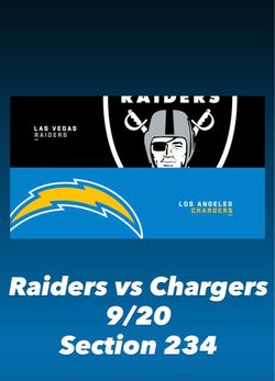 Raiders vs Chargers