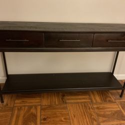 Console Table W/3 Drawers