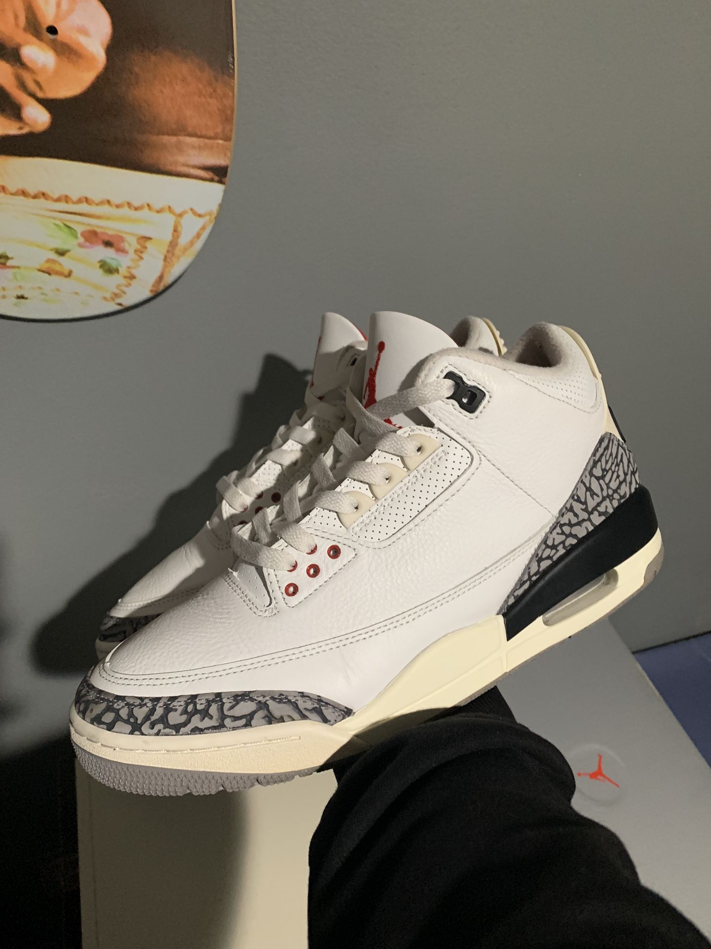 Air Jordan 3 White Cement