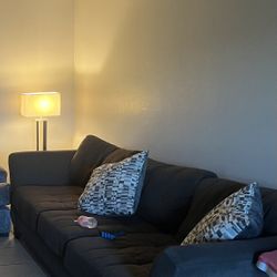 Dark Grey Sofa Negotiable 