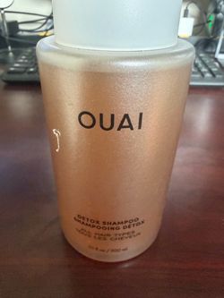OUAI Detox Shampoo, All Hair Types, 10 fl oz (300 Ml) New