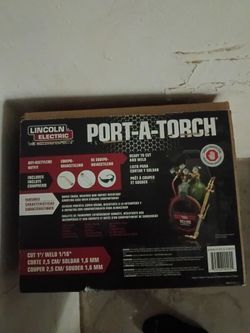 Lincoln electric port a torch