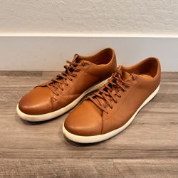 Men’s Size 14 Cole Haan Grand Crosscourt II - Tan Leather Burnish