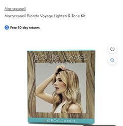2 For $20 Moroccanoil Blonde Voyage Lighten & Tone Kit