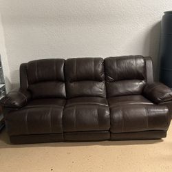 Electric  3 Seater Reclinable Couch 