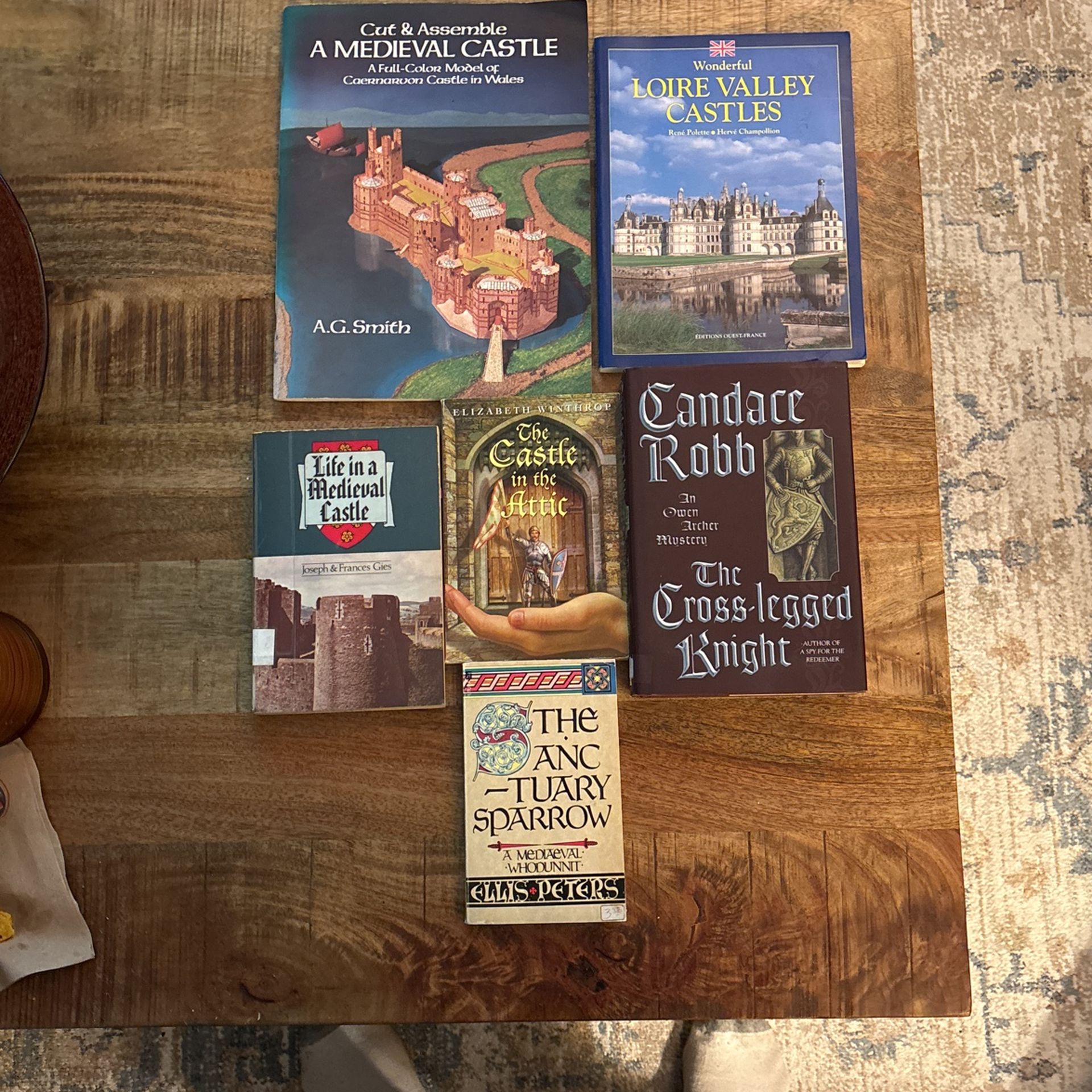 Medieval Book Lot Six Book Lot