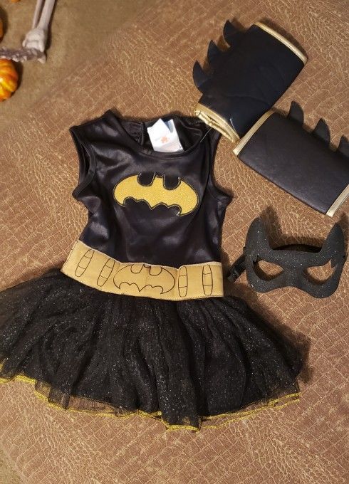 Toddlers Girls BATMAN Costume