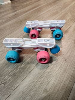 Kids skate 4 wheels attachment