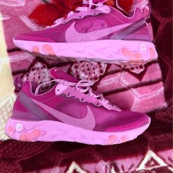 Nike x Sneakerroom Element React 87 Breast Cancer Awareness “Pink” Size 9.5
