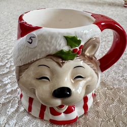 #5 Vintage Christmas Mug