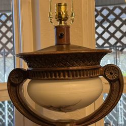 Vintage Neoclassical Urn Table Lamp – 1970s