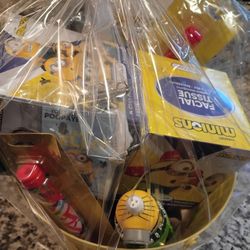 Unisex Minions Birthday Gift Basket 